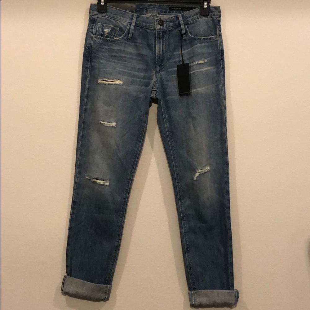 Black orchid boyfriend style jeans